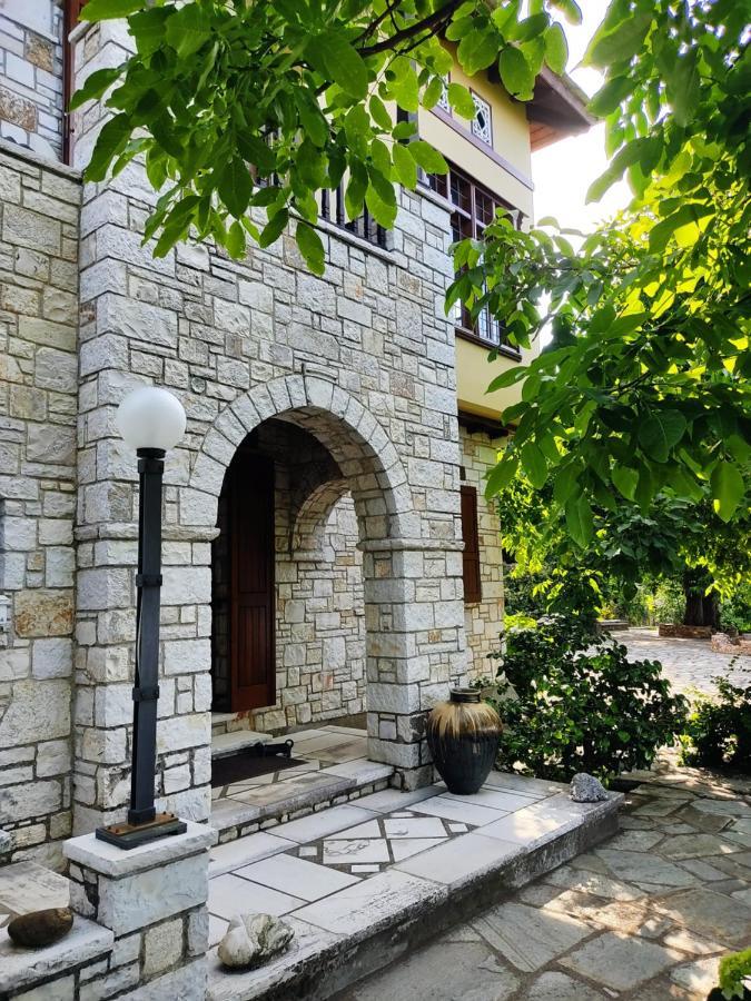 White Stone House With Great Sea View Villa Tsagarada Luaran gambar