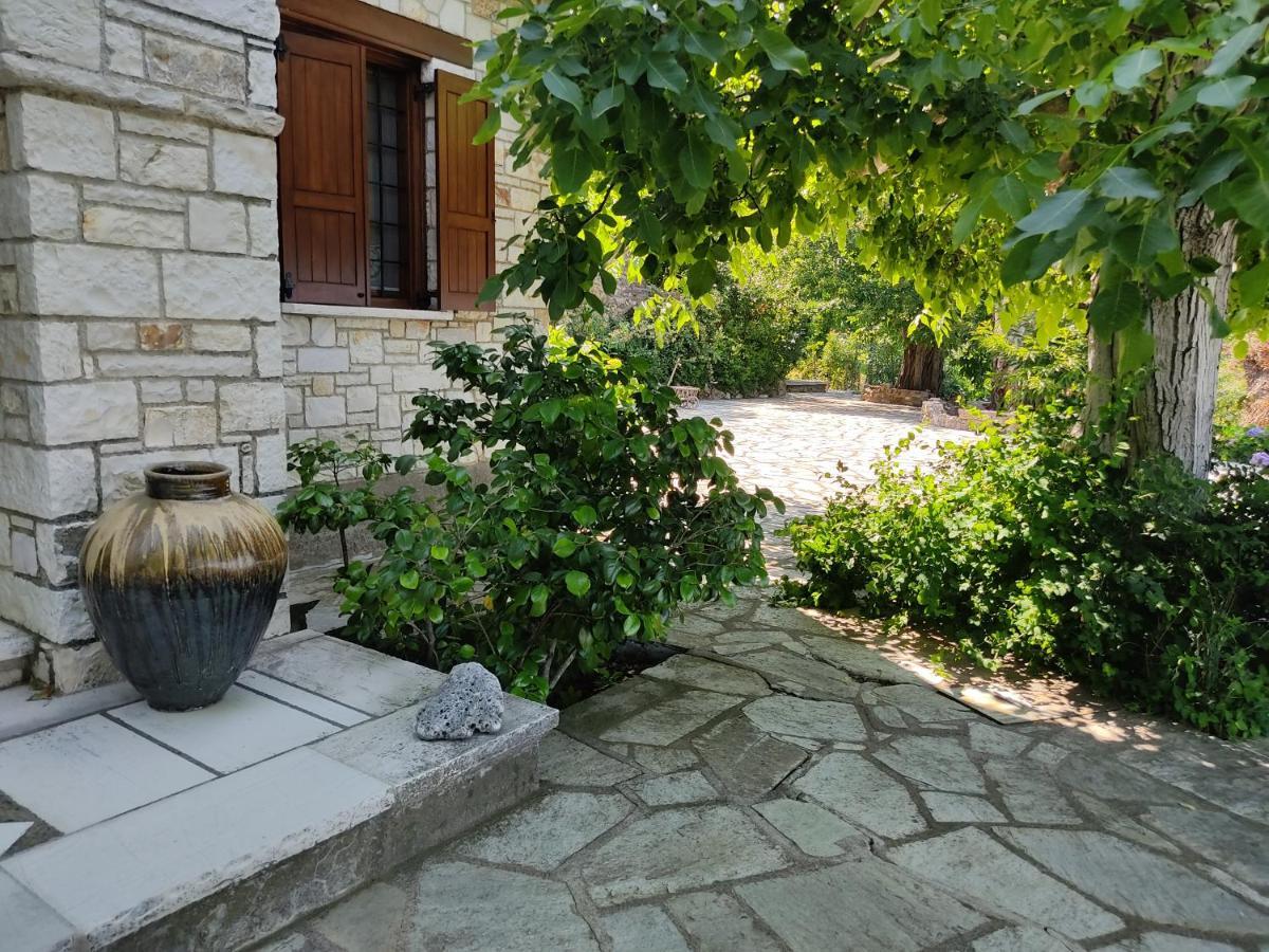 White Stone House With Great Sea View Villa Tsagarada Luaran gambar