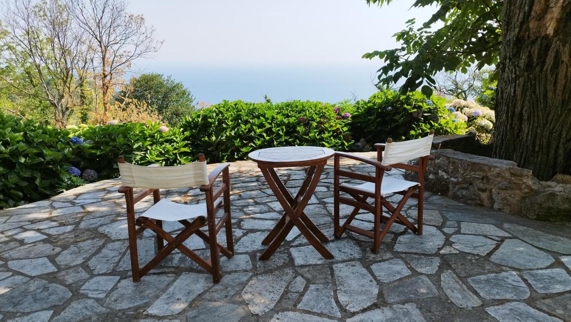 White Stone House With Great Sea View Villa Tsagarada Luaran gambar