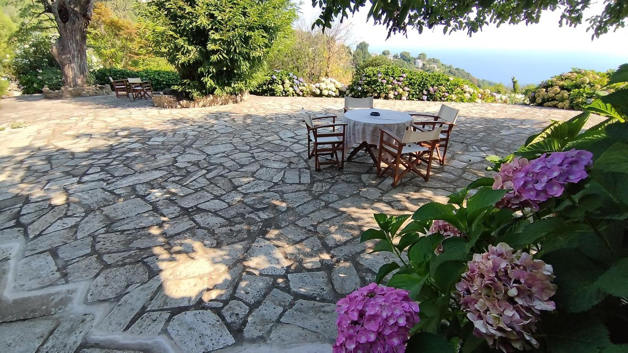 White Stone House With Great Sea View Villa Tsagarada Luaran gambar